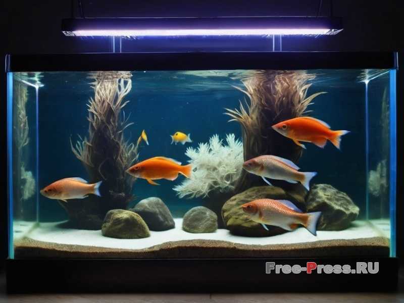 Советы по уходу за стеклянным аквариумом