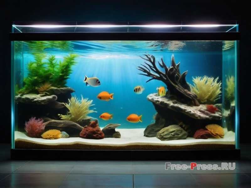 Что делать, если рыбы трутся о декорации и грунт