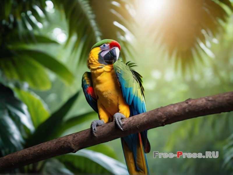 Почему попугай чихает и что с этим делать?