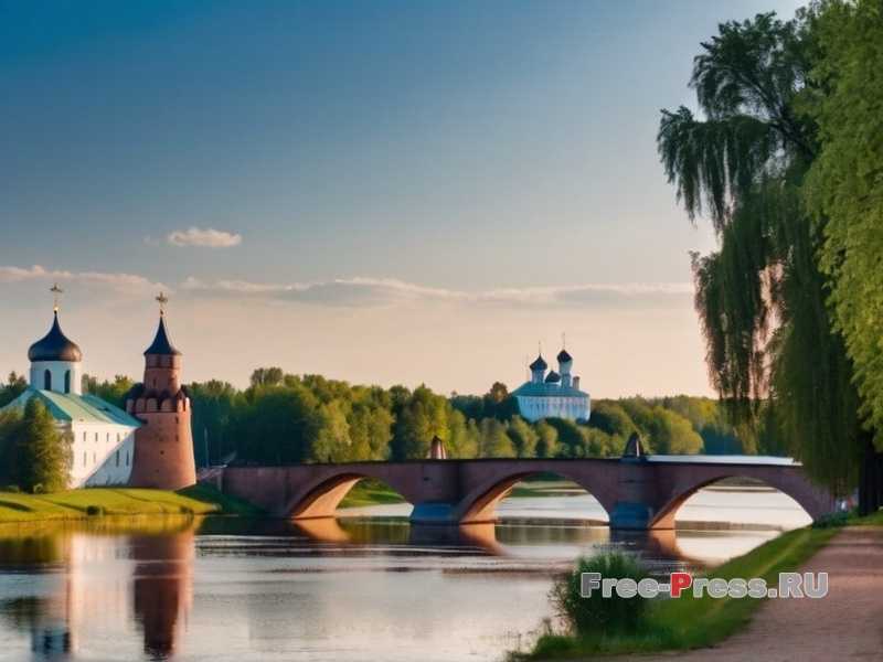 Церковь Николы на Липне - островной храм XII века. Великий Новгород