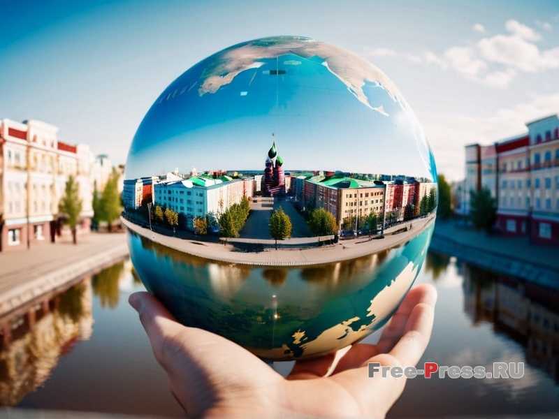 Площадь Ленина в Благовещенске