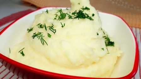 Легкий рецепт приготовления вкусного картофельного пюре