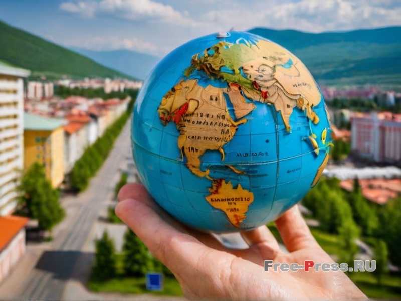 Площадь Свободы. Владикавказ