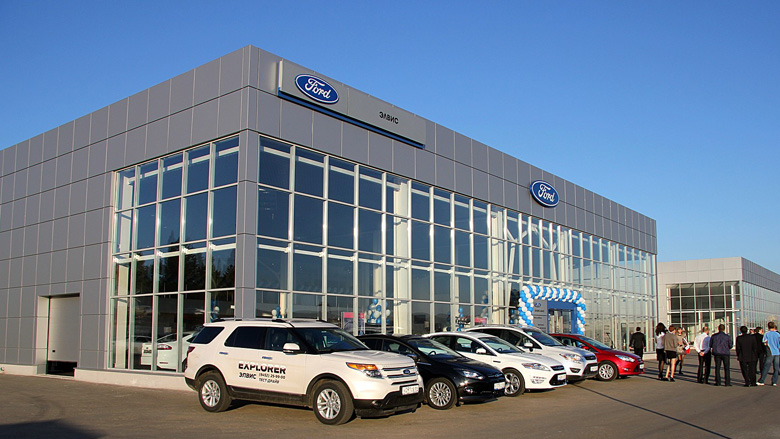 Обслуживание автомобилей Ford в дилерских центрах