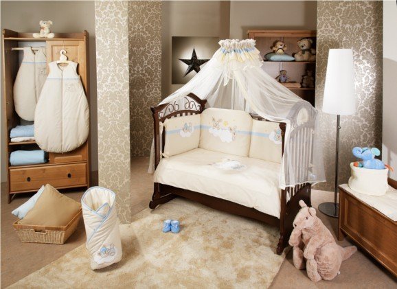 Комплекты постельного белья для новорожденных в кроватку