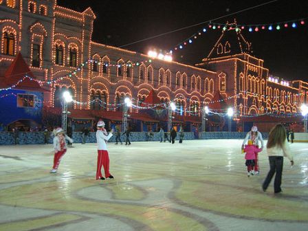 Катки Москвы - Каток на Красной площади