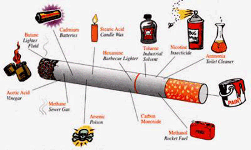 Накопление научных данных о вреде курения для здоровья
